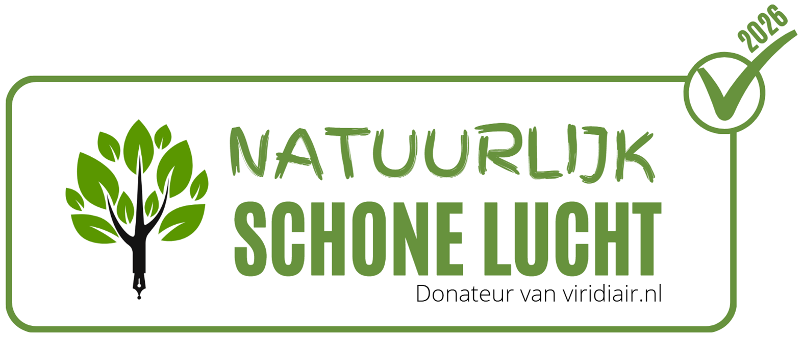 Schone Lucht label — donateur 2026